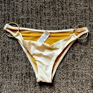 vitamin A bikini gold ring - SMALL